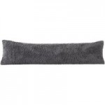 Teddy Bear Charcoal Draught Excluder Grey