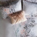 Emma Willis Faux Fur Blush Boudoir Cushion Pink