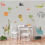 My World Wall Stickers MultiColoured