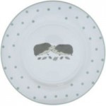 Set of 4 Hedgehog Side Plates Brown