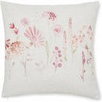 Watercolour Floral Pink Cushion Cover Pink