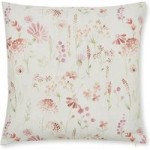 Watercolour Floral Natural Cushion Cover Natural