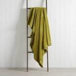 Seriously Soft 220cm x 220cm Throw Olive (Green)
