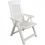 Trabella Palermo Recliner Chair White