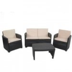 Trabella Livorno 2 Seat Conversation Set Grey