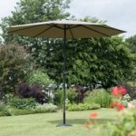 Penny 2.2m Parasol Taupe (Brown)
