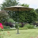 Penny 2.7m Parasol Taupe (Brown)