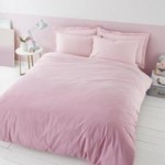 Dreamscape Pink Ombre Duvet Cover and Pillowcase Set Pink