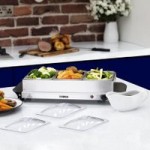 Tower 3 Tray Buffet Server White