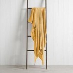 Jackson Chenille 130cm x 150cm Throw Ochre