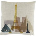 Paris Cushion MultiColoured