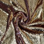 Sequin Gold Tulle Fabric Gold