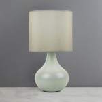 Mason Ceramic Dove Grey Table Lamp Grey