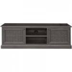 Lucy Cane Charcoal Wide TV Stand Charcoal