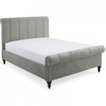 Classic Pleated Bed – Grey Grey