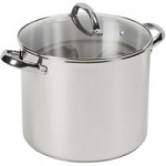 Essentials 11 Litre Stainless Steel Stock Pot Silver