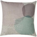 Pastel Ditsy Cushion Multicoloured