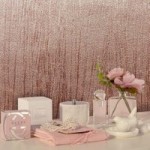 Lustre Rose Gold Foil Texture Wallpaper Rose Gold