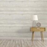 Grey Wood Panel Wallpaper Grey