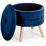Gisela Storage Footstool Midnight Blue Midnight (Blue)