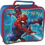 Spiderman Graffiti Insulated Lunch Bag Blue