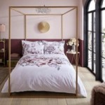 Emma Willis Venice 100% Cotton Duvet Cover and Pillowcase Set Pink