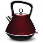 Morphy Richards Evoke 1.5L 3kW Red Pyramid Kettle Red