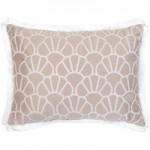 By Caprice Freya Taupe Sequin Boudoir Cushion Taupe