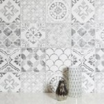Diamond Tile Charcoal Wallpaper Charcoal