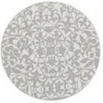 Set of Four Denby Monsoon Filigree Silver Round Coasters Silver