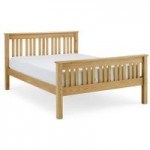Shaker Style Wooden Bed – Natural Natural