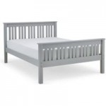Shaker Style Wooden Bed – Grey Grey