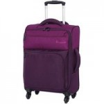 IT Luggage The Lite Purple 21 Inch Cabin Case Purple