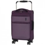 IT Luggage World’s Lightest Purple 22 Inch Cabin Case Purple