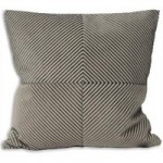 Paoletti Large Infinity Silver Textured Cushion Silver