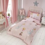 Rapport Home Float Away Pink Duvet Cover and Pillowcase Set Pink
