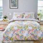 Bianca Bloomsbury 100% Cotton Duvet Cover and Pillowcase Set Multi