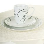 Luxury Pre Cut Table Protector White