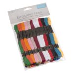 Bright Floss Skeins 36 Pack MultiColoured