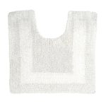 Super Soft Reversible White Pedestal Mat White