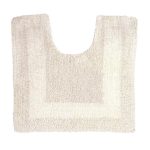 Super Soft Reversible Cream Pedestal Mat Cream