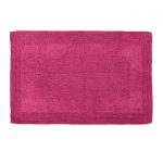 Super Soft Reversible Fuchsia Bath Mat Fuchsia (Pink)