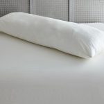 Small Medium-Support Body Pillow White