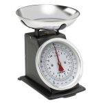 Hanson H500 5kg Traditional Black Kitchen Scales Black