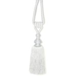 Metallic Curtain Tieback Silver