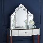 Dressing Table Mirror Silver