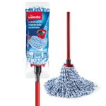 Vileda SuperMocio Microfibre & Cotton Mop Red