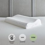 Value Memory Foam Contour Firm-Support Pillow White