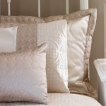 Circles Latte Oxford Pillowcase Medium Brown