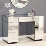 Venetian Mirrored Dressing Table Clear